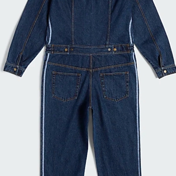 Ivy Park Rodeo DENIM SNAP BOILER SUIT - Picture 2 of 6